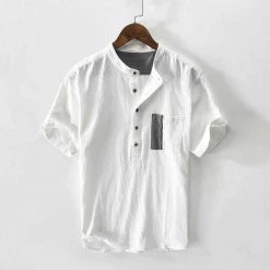 China Cloth North Royal Amalfi Coast Linen Shirt