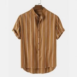 INCERUNNING Apparel Store Saint Morris Barbados Striped Shirt