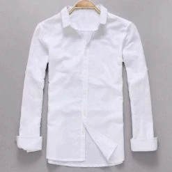Cotton Linen Store Sky Madrid Caicos Linen Shirt
