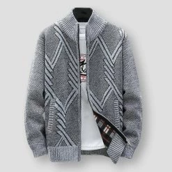 Emperor's New Clothes Store Saint Morris Graphic Knitted Cardigan