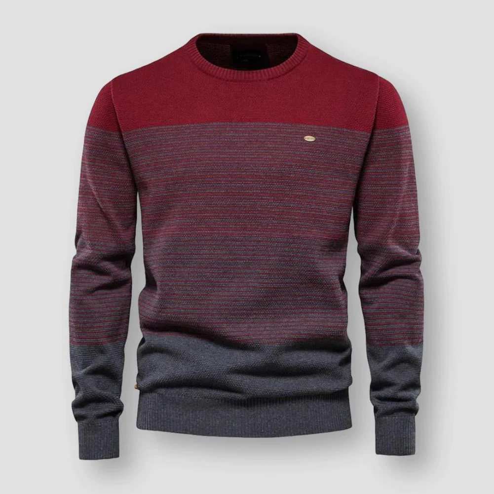 AIOPESON Official Store Saint Morris Striped Knitted Pullover Men's Apparels 5 AIOPESON Official Store Saint Morris Striped Knitted Pullover Men's Apparels