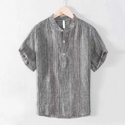 China Cloth Men's Apparels North Royal Isla Bonita Linen Shirt