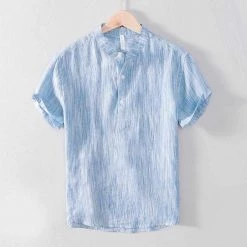 China Cloth Men's Apparels North Royal Isla Bonita Linen Shirt