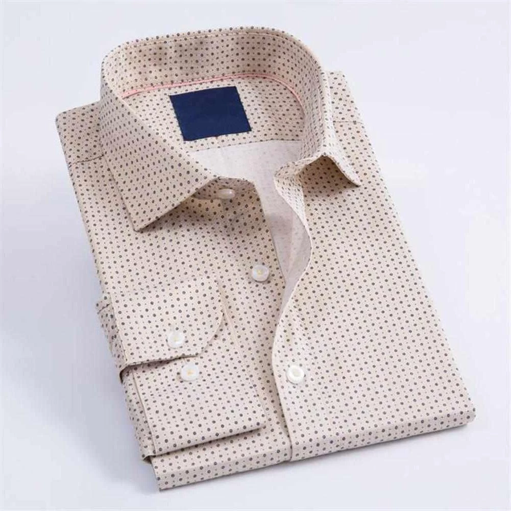 ELUNO Official Store Sky Madrid Executive Polka Dot Shirt Men's Apparels 6 ELUNO Official Store Sky Madrid Executive Polka Dot Shirt Men's Apparels
