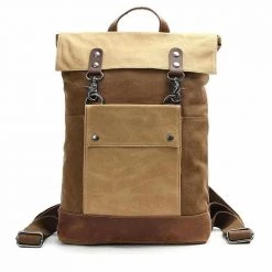 Atinfor Official Store Sky Madrid Leather Metropolitan Backpack Men's Apparels