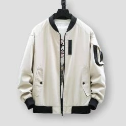 TIKALIA Official Store Men's Apparels North Royal Oversized Pocket Baseball Jacket