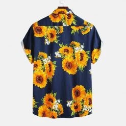 INCERUN Apparel Store Sunflower Oasis Shirt