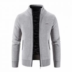 LJZ168 Store Saint Morris Manchester Zipper Cardigan 8 LJZ168 Store Saint Morris Manchester Zipper Cardigan