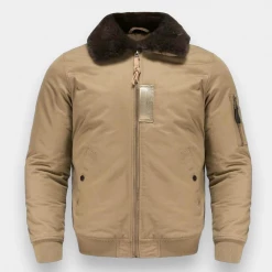 Mountainskin Official Store North Royal Zip-Up Pilot Jacket