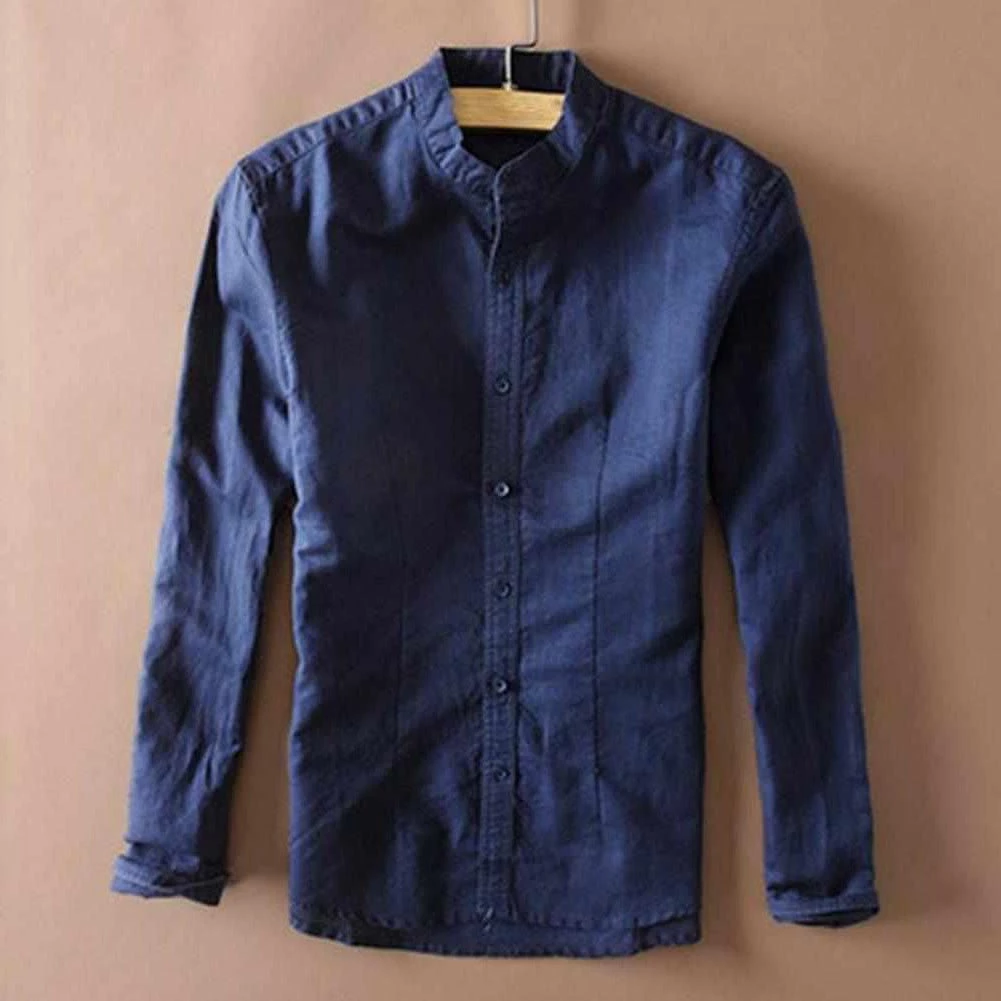 The Mystic Store Saint Morris Linen Long-Sleeve Shirt 5 The Mystic Store Saint Morris Linen Long-Sleeve Shirt