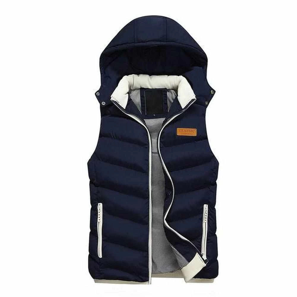 DUOFIER Bag's Store Store Men's Apparels Maxim Hooded Vest 3 DUOFIER Bag's Store Store Men's Apparels Maxim Hooded Vest
