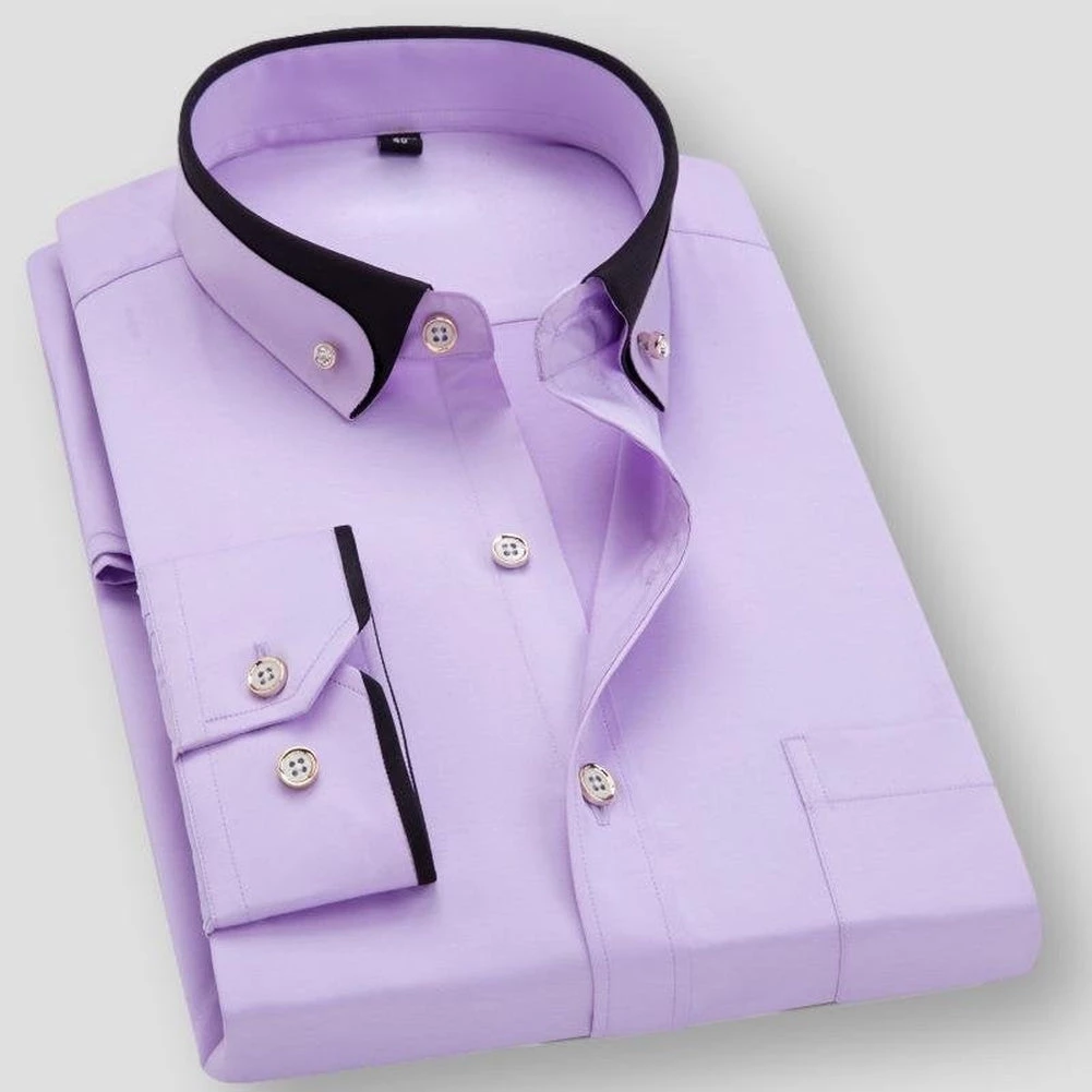 High Quality Items Store Sky Madrid Dual Tone Long Sleeve Shirt 6 High Quality Items Store Sky Madrid Dual Tone Long Sleeve Shirt