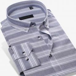 Donghuan Overseas Store Sky Madrid Ocean Blues Striped Shirt 7 Donghuan Overseas Store Sky Madrid Ocean Blues Striped Shirt