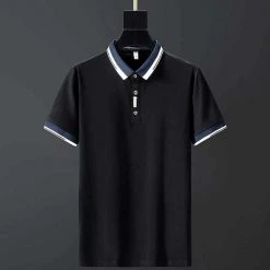 KUAIJUE Store Saint Morris Dual Tone Polo Shirt Men's Apparels