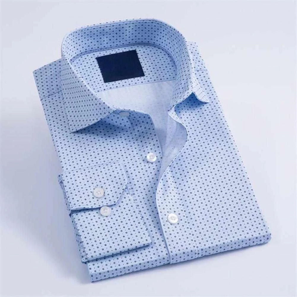 ELUNO Official Store Sky Madrid Executive Polka Dot Shirt Men's Apparels 4 ELUNO Official Store Sky Madrid Executive Polka Dot Shirt Men's Apparels