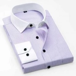 Yesperfect Online Store Saint Morris Striped Weekend Long Sleeve Shirt Men's Apparels