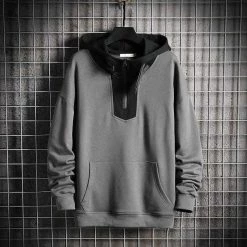 Poxemia Store Men's Apparels Sky Madrid Oversized Bionic Hoodie