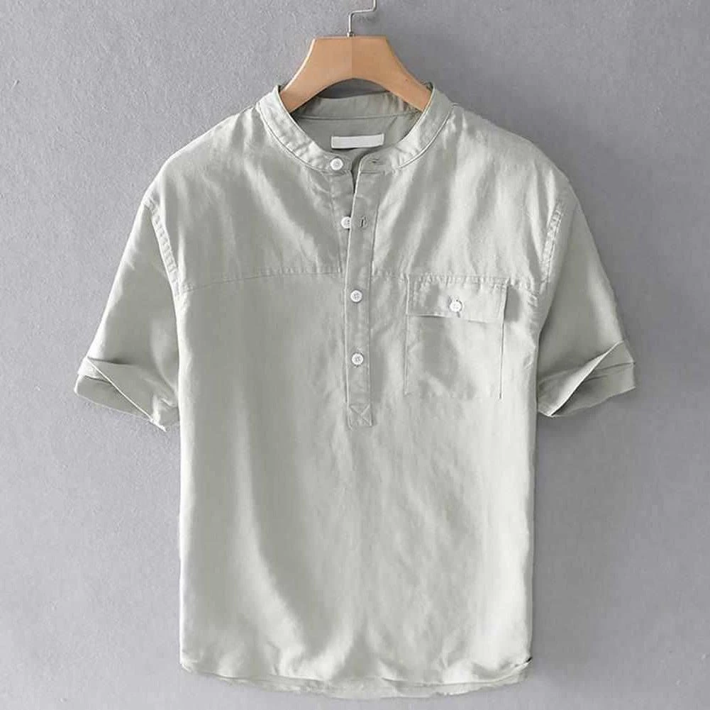 Cotton Linen Store Men's Apparels Saint Morris Sunset Coast Linen Shirt 4 Cotton Linen Store Men's Apparels Saint Morris Sunset Coast Linen Shirt