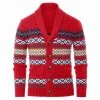 PaulJones Men's Apparels Sky Madrid Wool Shawl Cardigan 2 PaulJones Men's Apparels Sky Madrid Wool Shawl Cardigan