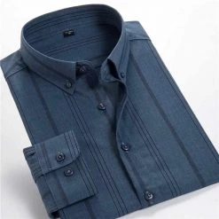 MEN SLS Store Saint Morris Button-Down Striped Dress Shirt Men's Apparels 7 MEN SLS Store Saint Morris Button-Down Striped Dress Shirt Men's Apparels