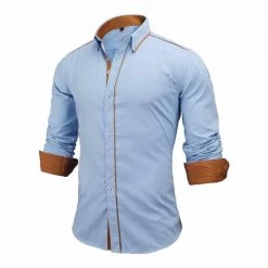 VISADA JAUNA - Store Men's Apparels Sky Madrid Casual Button-Down Shirt 6 VISADA JAUNA - Store Men's Apparels Sky Madrid Casual Button-Down Shirt