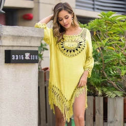 MatteobenniFly Store Tunic Cover Up Women's Apparels