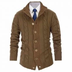 Camellia Cipher Store Saint Morris Wool Button-Up Cardigan