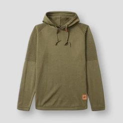 QSuper Official Store Sky Madrid Athletic Slim Hooded Sweatshirt Men's Apparels