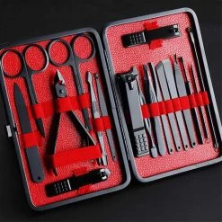 SYC Store 18 In 1 BLACK Manicure Set Home