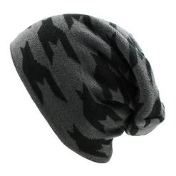 LOVINGSHA Official Store Men's Apparels Saint Morris Graphic Slouchy Beanie