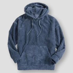 Shop911555224 Store Sky Madrid Fleece Kangaroo Hoodie