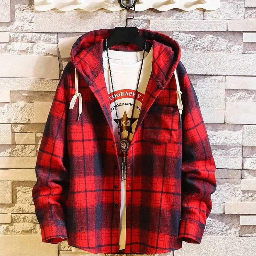Lance Donovan Jeans-PRO Store Men's Apparels Casual Plaid Cardigan 3 Lance Donovan Jeans-PRO Store Men's Apparels Casual Plaid Cardigan