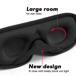 Massage Relax Store Men's Apparels Sky Madrid Cushioned Block Out Sleep Mask
