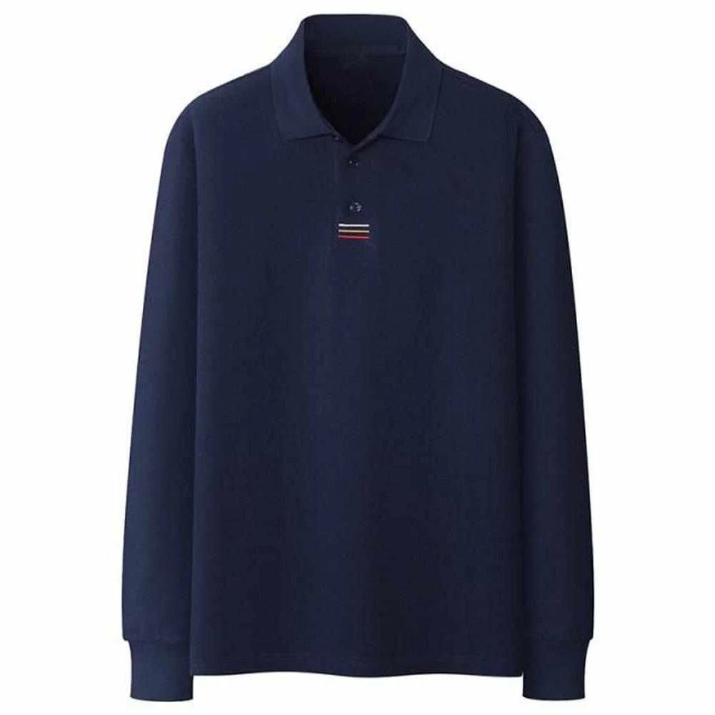 FGKKS Official Store North Royal Casual Long Sleeve Polo Shirt Men's Apparels 7 FGKKS Official Store North Royal Casual Long Sleeve Polo Shirt Men's Apparels