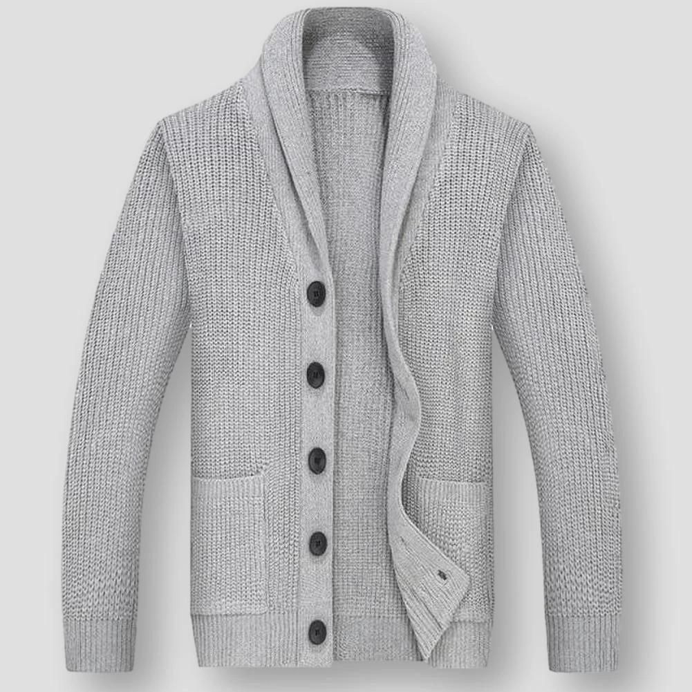 FAVOCENT Official Store North Royal Knitted Shawl Cardigan 3 FAVOCENT Official Store North Royal Knitted Shawl Cardigan