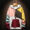 1251 Store Men's Apparels Sky Madrid Elevate Patchwork Hoodie