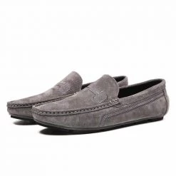 MECEBOM Official Store Men's Apparels Saint Morris Leather Driving Shoes