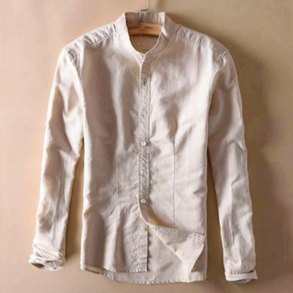 The Mystic Store Saint Morris Linen Long-Sleeve Shirt 4 The Mystic Store Saint Morris Linen Long-Sleeve Shirt
