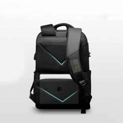 FENRUIEN Official Store Men's Apparels Sky Madrid Anti-Theft Shell USB Backpack