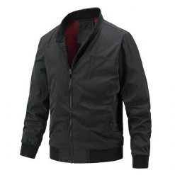 AIOPESON Official Store North Royal Slim Baseball Jacket