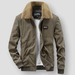 UNCO&BOROR Store Men's Apparels Sky Madrid Corduroy Aviator Jacket