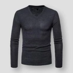 VEAKER Apparel Outlets Store Men's Apparels North Royal Essential Knitted Shirt