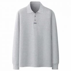 FGKKS Official Store North Royal Casual Long Sleeve Polo Shirt Men's Apparels 10 FGKKS Official Store North Royal Casual Long Sleeve Polo Shirt Men's Apparels