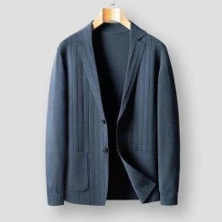 Shop911612472 Store North Royal Striped Shawl Cardigan Men's Apparels