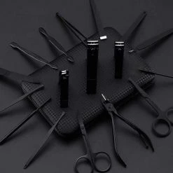 SYC Store 18 In 1 BLACK Manicure Set Home