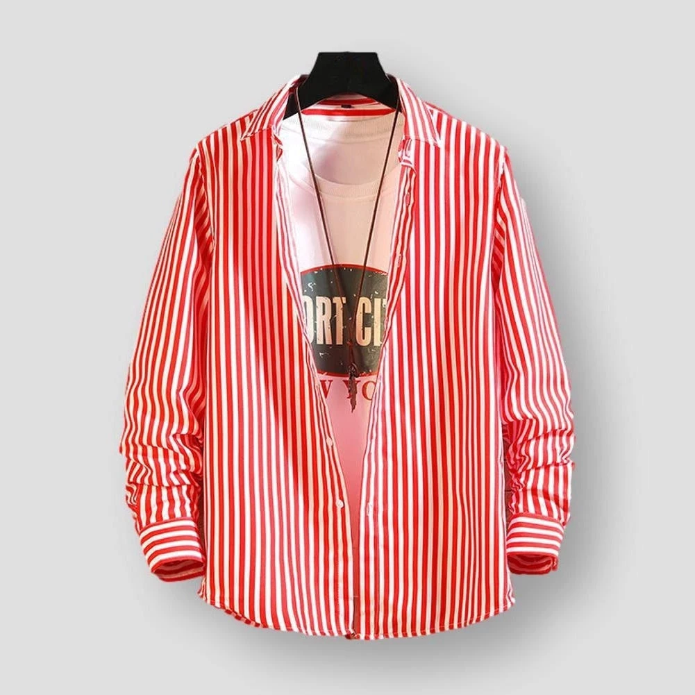 Shop5572109 Store Men's Apparels North Royal Garenne Striped Shirt 7 Shop5572109 Store Men's Apparels North Royal Garenne Striped Shirt