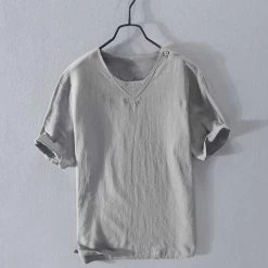 Cotton Linen Store Men's Apparels Sky Madrid Pier Linen Shirt 9 Cotton Linen Store Men's Apparels Sky Madrid Pier Linen Shirt