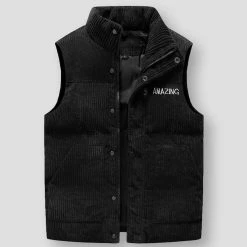 Anbican Factory Store Saint Morris Corduroy Thermal Vest Men's Apparels