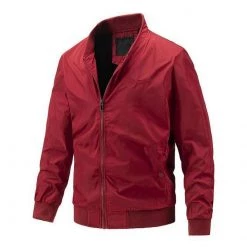 AIOPESON Official Store North Royal Slim Baseball Jacket