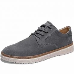 PUAMSS Achievement Store Saint Morris Suede Lace-Up Shoes